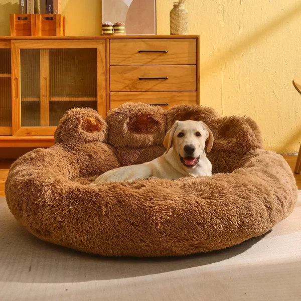 Grande cão macio sofá-cama, Canil de pelúcia, Grandes Pet Products, Pequeno sofá cestas, Cachorro e gatos Suprimentos, Almofada grande - Image 5