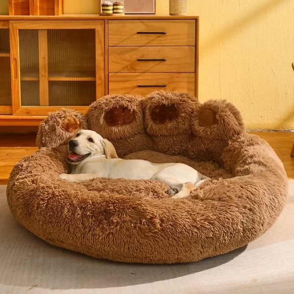 Grande cão macio sofá-cama, Canil de pelúcia, Grandes Pet Products, Pequeno sofá cestas, Cachorro e gatos Suprimentos, Almofada grande - Image 6