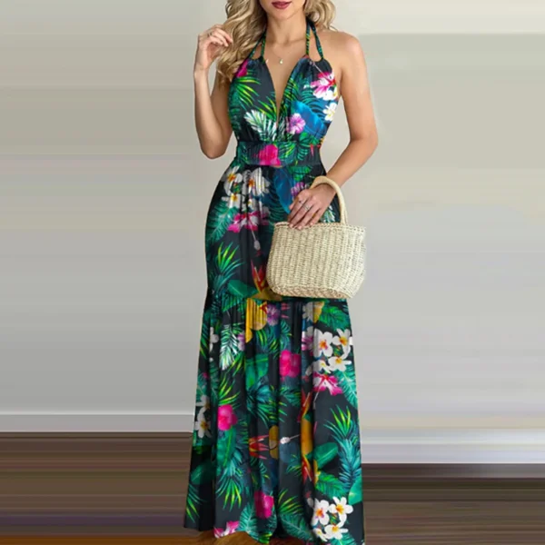 Vestido Maxi Sem Costas: A Perfeição Boho para o Verão 2025 - Image 2