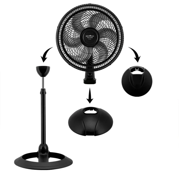 Ventilador de Coluna Britânia Turbo Silencioso 160W BVT466 127V - Image 4