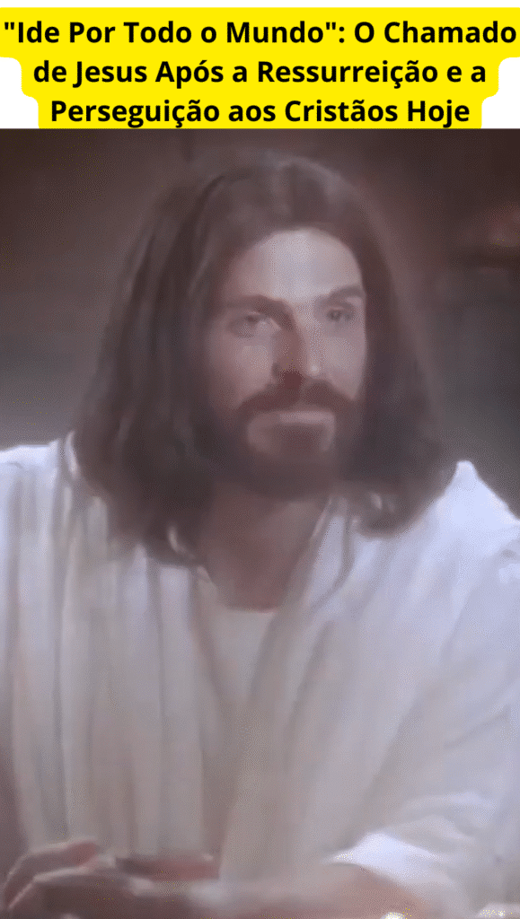 "Ide Por Todo o Mundo": O Chamado de Jesus Após a Ressurreição e a Perseguição aos Cristãos Hoje