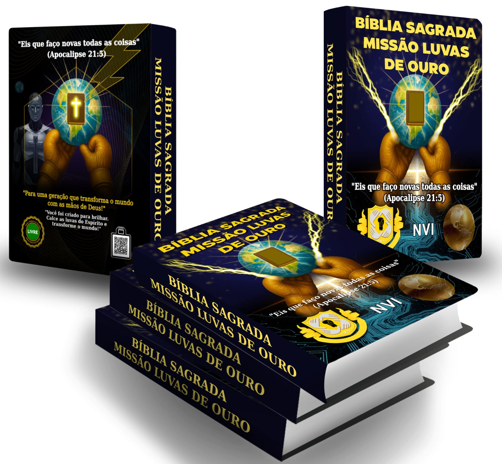 BÍBLIA MISSÃO LUVAS DE OURO (NVI) – Fé que Transforma a Era Digital! 1 BÍBLIA MISSÃO LUVAS DE OURO (NVI) – Fé que Transforma a Era Digital!