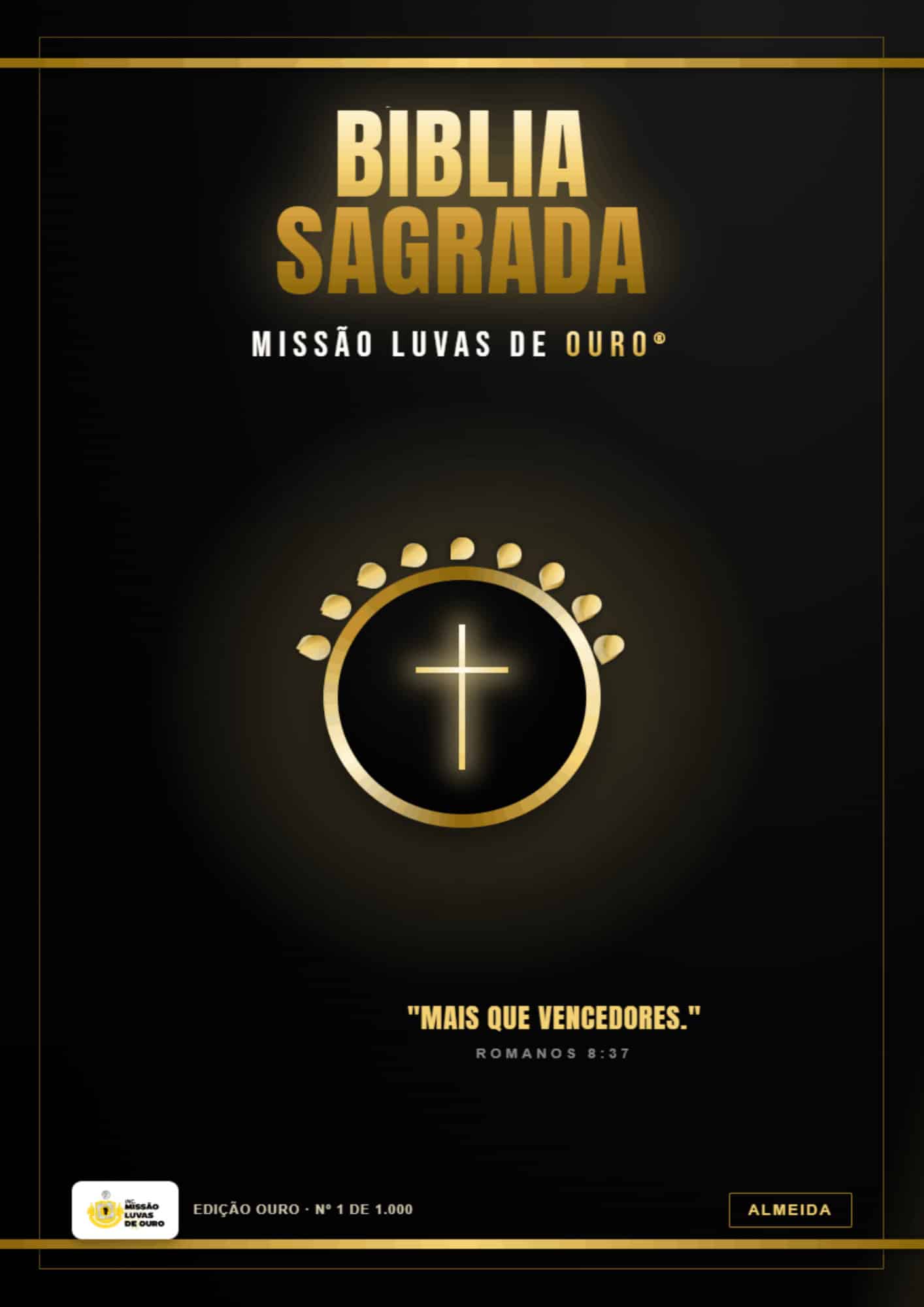BÍBLIA MISSÃO LUVAS DE OURO — Fé que Transforma a Era Digital