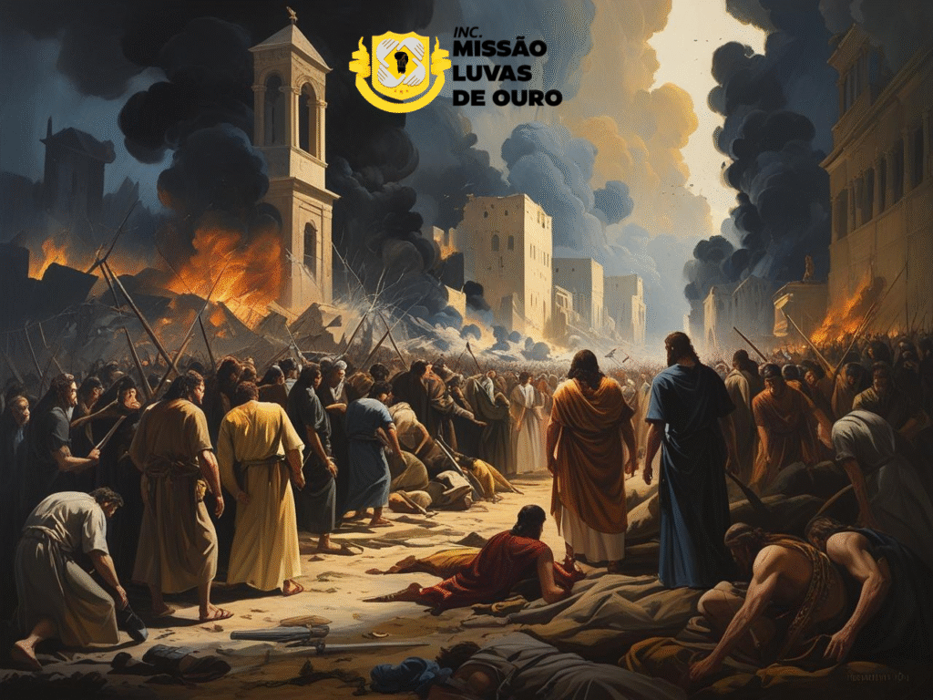 "Guerras e Rumores de Guerras na Bíblia: O Que Mateus 24:6-7 Revela Sobre o Fim dos Tempos?"