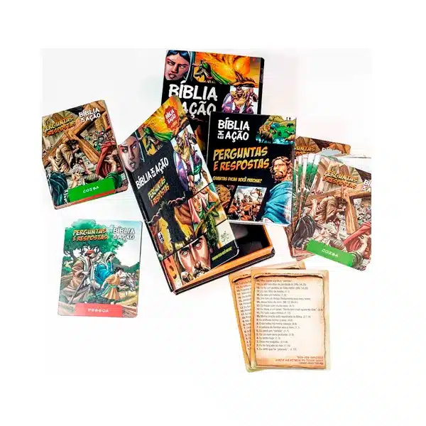 Box Bíblia em Ação - Perguntas e Respostas (Capa Dura)