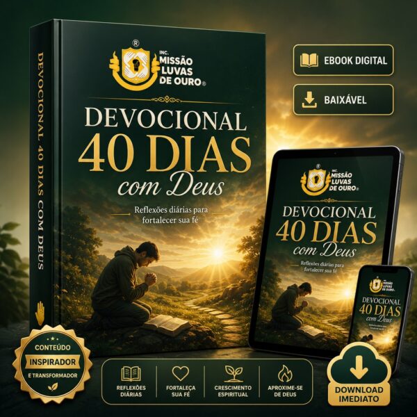 Devocional 40 Dias com Deus — Inc. Missão Luvas de Ouro — Inc. Missão Luvas de Ouro