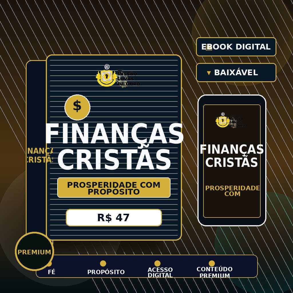 Finanças Cristãs — Prosperidade com Propósito