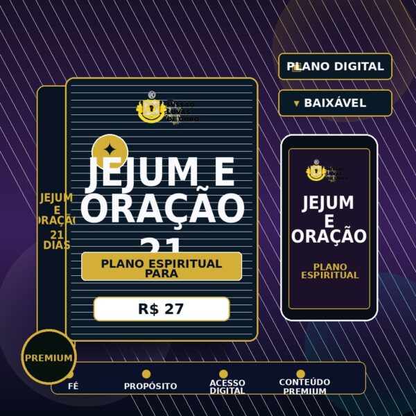 Plano de Jejum e Oração 21 Dias — Inc. MLO — Inc. Missão Luvas de Ouro