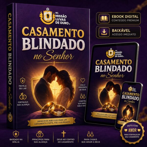 Casamento Blindado no Senhor — Inc. Missão Luvas de Ouro — Inc. Missão Luvas de Ouro