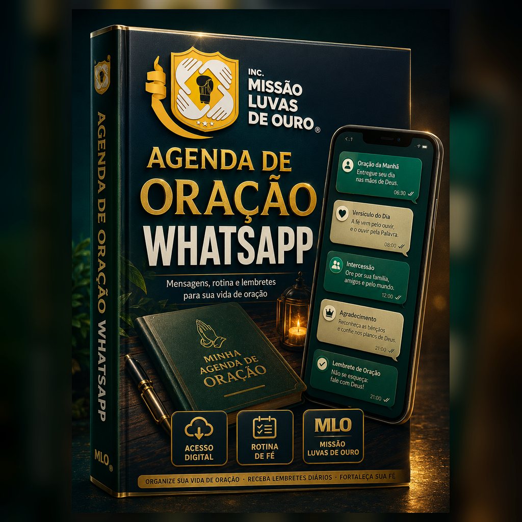 Agenda de Oração WhatsApp — Guia do Lider — Inc. Missão Luvas de Ouro