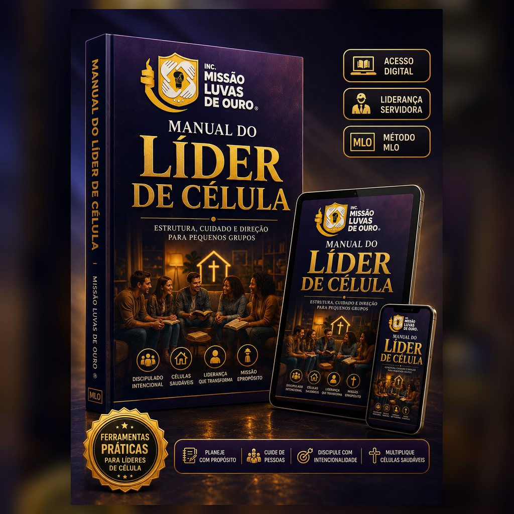 Manual do Lider de Célula — Inc. Missão Luvas de Ouro — Inc. Missão Luvas de Ouro