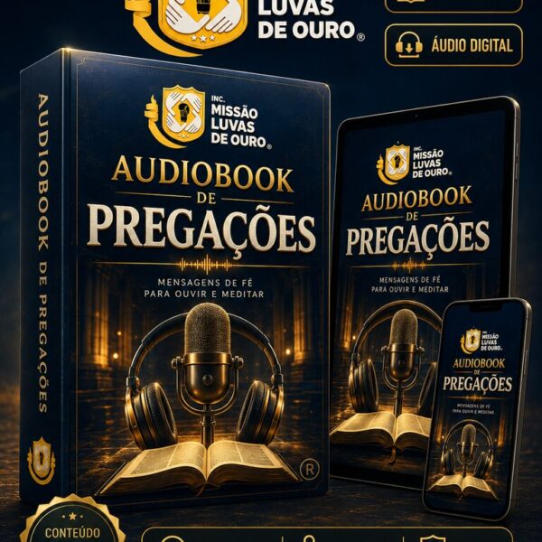 Audiobook de Pregações — Mensagens de Fé — Inc. Missão Luvas de Ouro