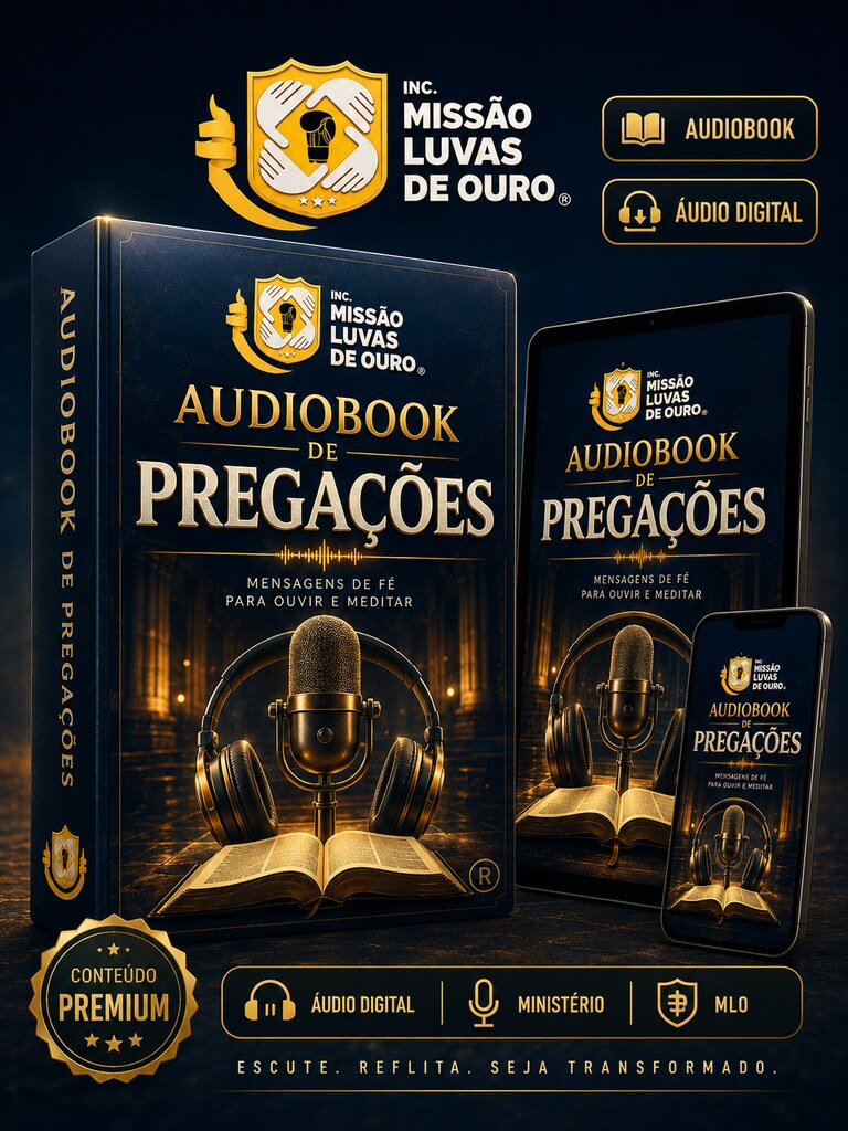 Audiobook de Pregações — Mensagens de Fé