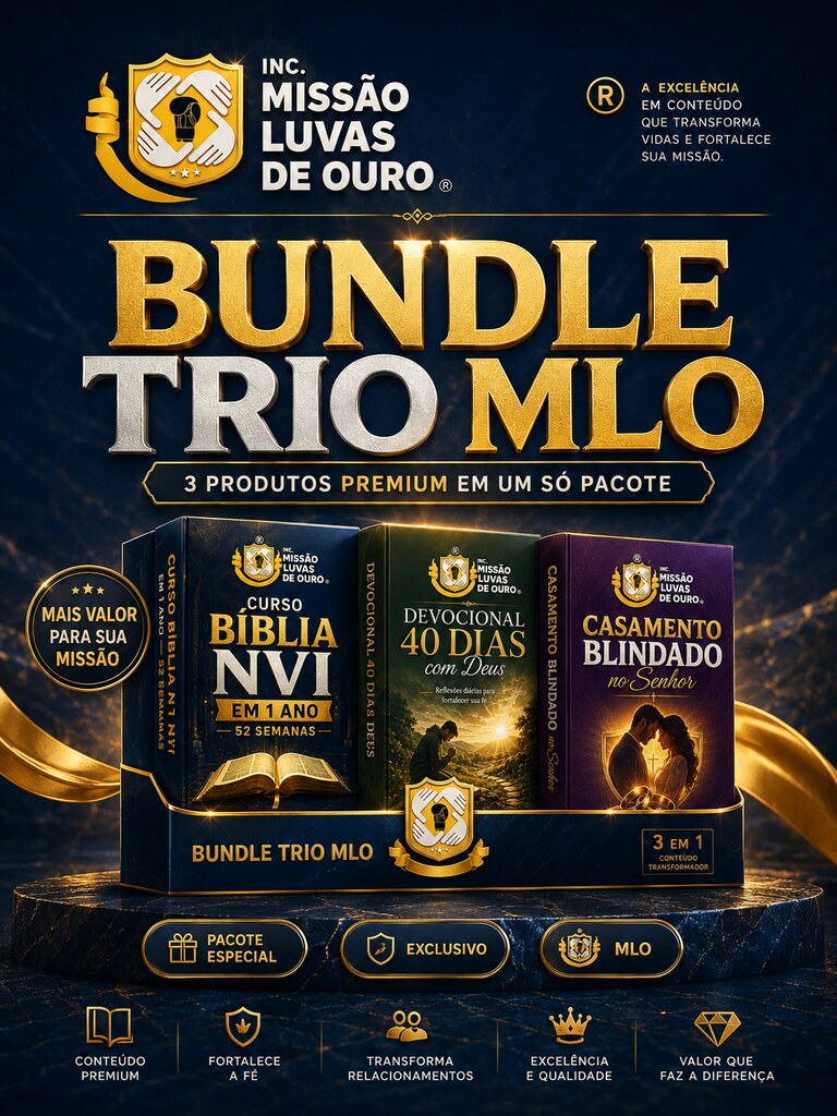 Bundle Trio MLO — Pacote Premium Transformador