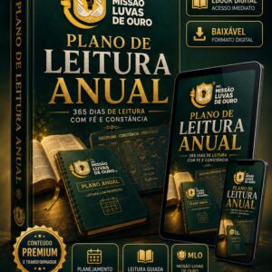 Cart 1 Plano de Leitura Anual MLO — Com Propósito — Inc. Missão Luvas de Ouro