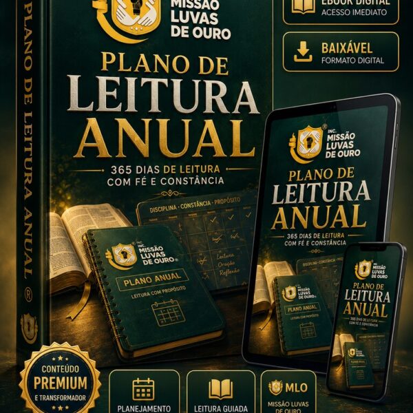 Plano de Leitura Anual MLO — Com Propósito — Inc. Missão Luvas de Ouro