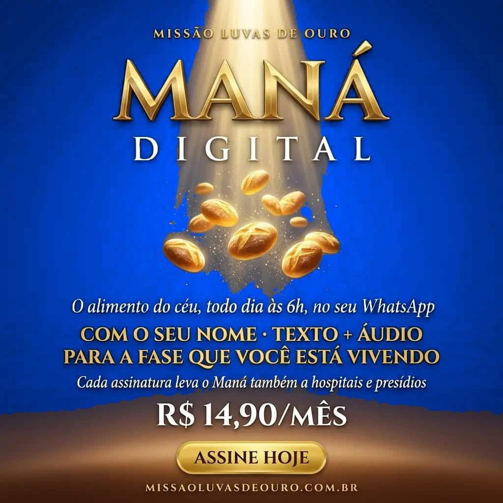 BÍBLIA SAGRADA: Maná Digital traz esperança no WhatsApp